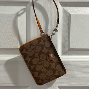 Coach wristlet